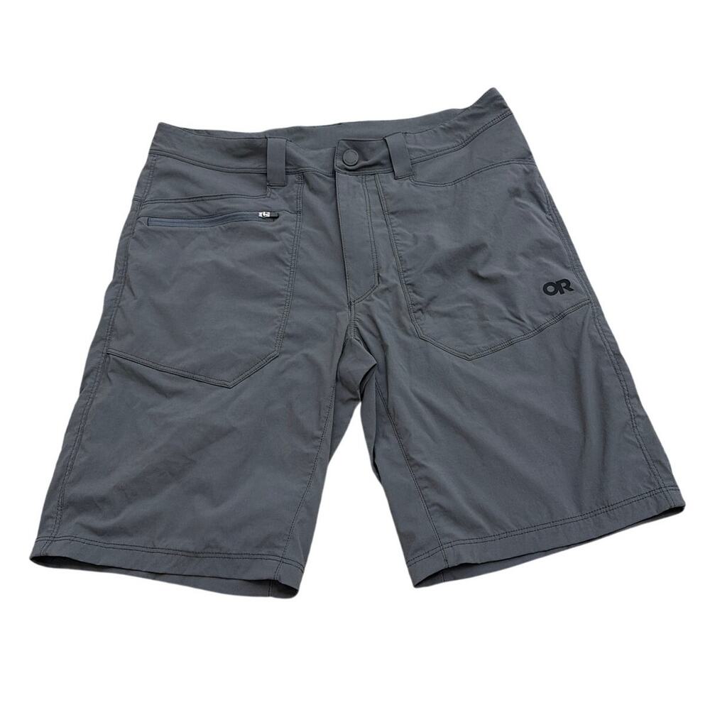 Outdoor Research OR Mens Equinox Shorts 10" Size 32 Dark Gray Hiking Outdoors
